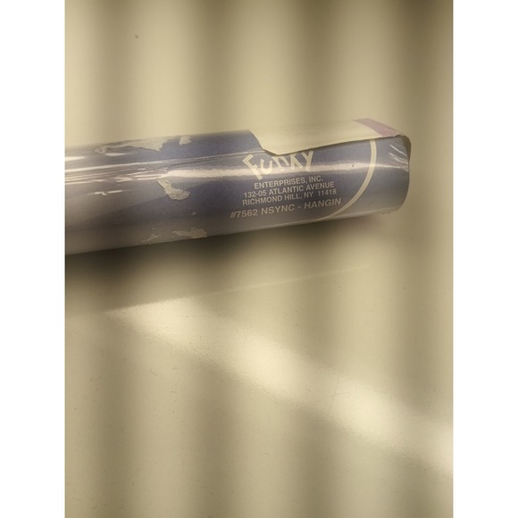 Sealed 2000 NSYNC Poster FUNKY 7562 Rare Mistake Zeeks Inc‎ Vintage Mislabeled # - Picture 4 of 8